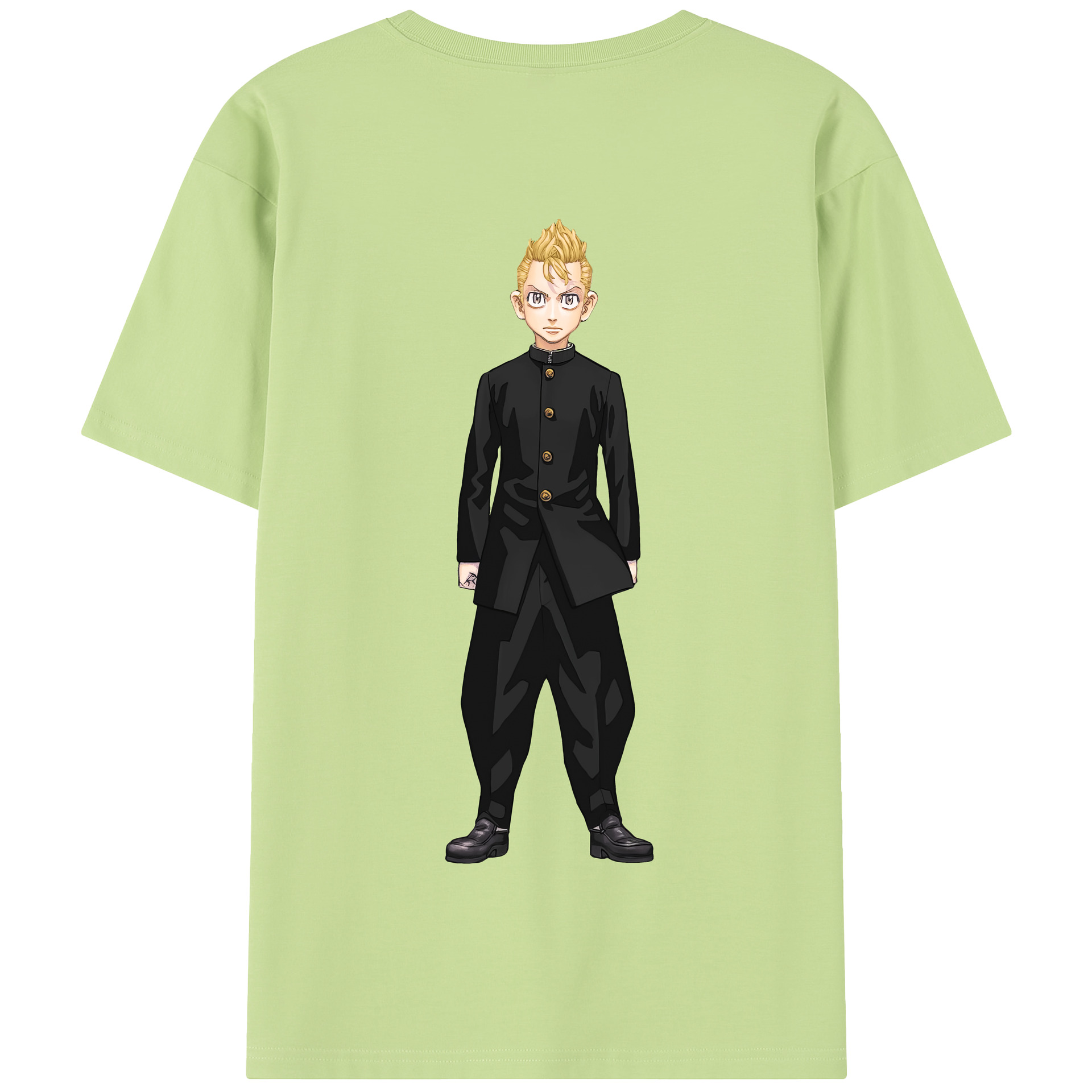 （画像用） 東京リベンジャーズ Tokyo Revengers 綿100％半袖Tシャツ（背面プリント）